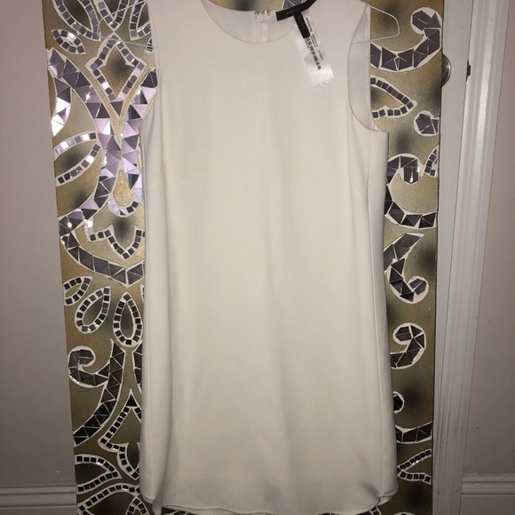 <new> BCBG Maxazria white sleeveless dress size S - Picture 2 of 2